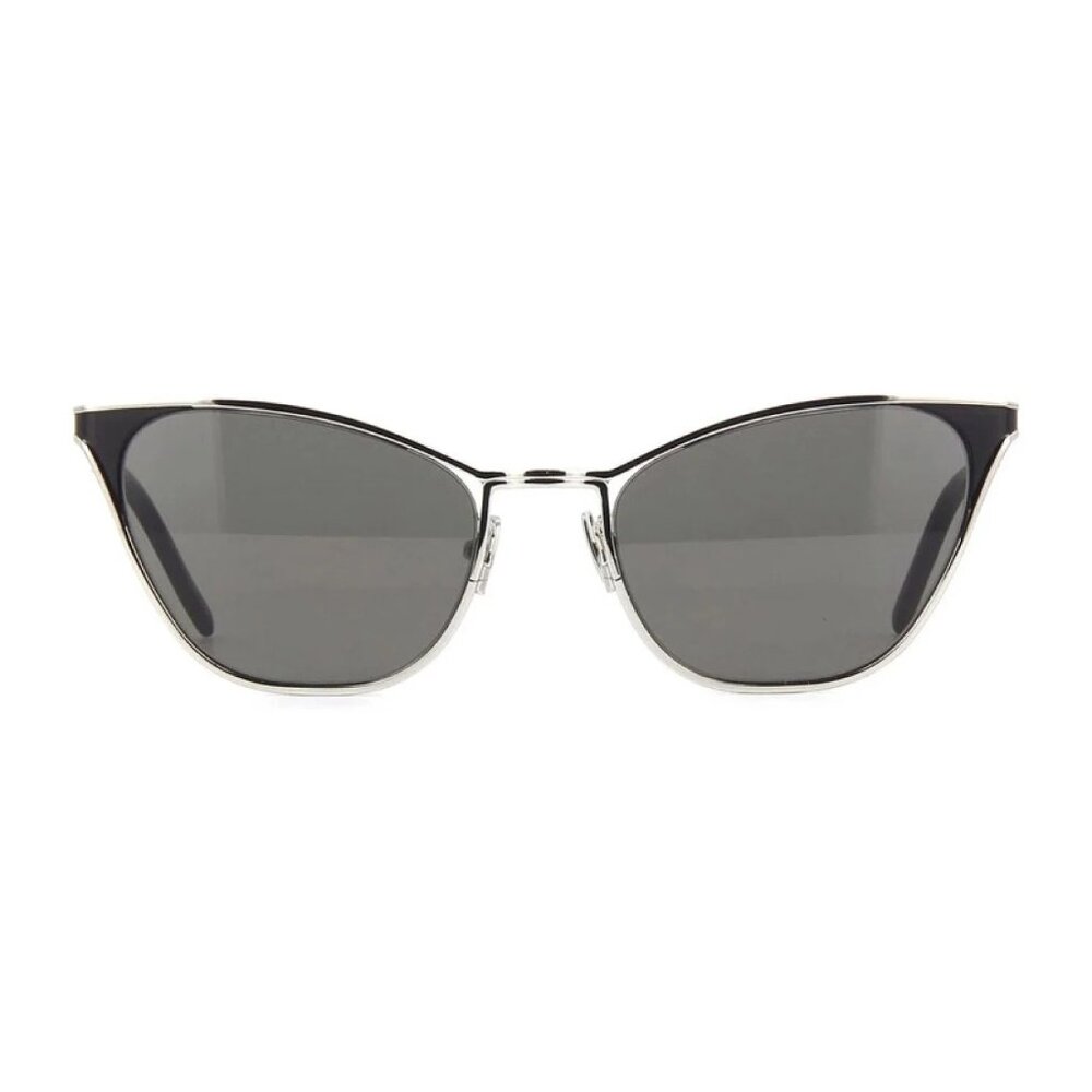 NEW SAINT LAURENT SUNGLASSES, SL409 001 SILVER WOMEN EYEWEAR SL 409 001 - Picture 2 of 3